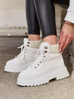 Discount Śniegowce damskie Dabendas Śniegowce|Botki Z Grubym Ociepleniem