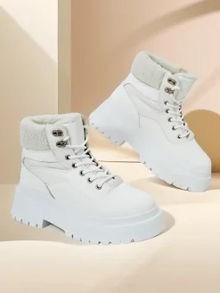 Discount Śniegowce damskie Dabendas Śniegowce|Botki Z Grubym Ociepleniem