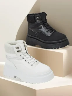 Discount Śniegowce damskie Dabendas Śniegowce|Botki Z Grubym Ociepleniem