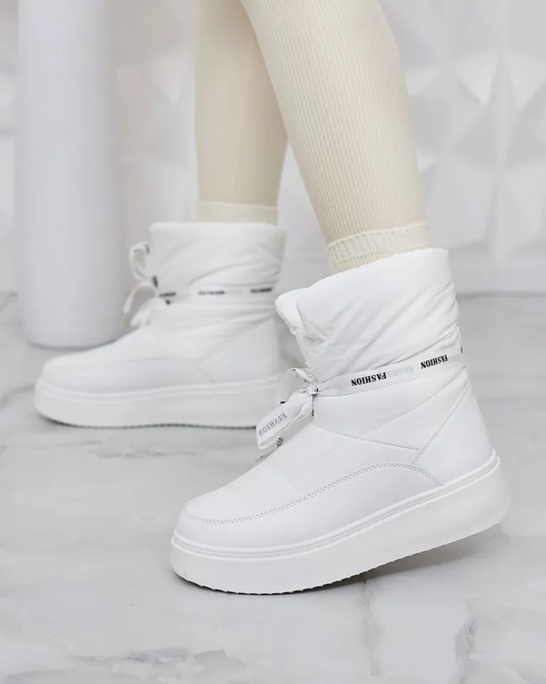 Outlet Śniegowce damskie Alinnia Śniegowce|Botki Z Grubym Ociepleniem