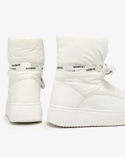 Outlet Śniegowce damskie Alinnia Śniegowce|Botki Z Grubym Ociepleniem