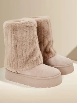 Clearance Śniegowce damskie Rinemo Śniegowce|Botki Z Delikatnym Ociepleniem