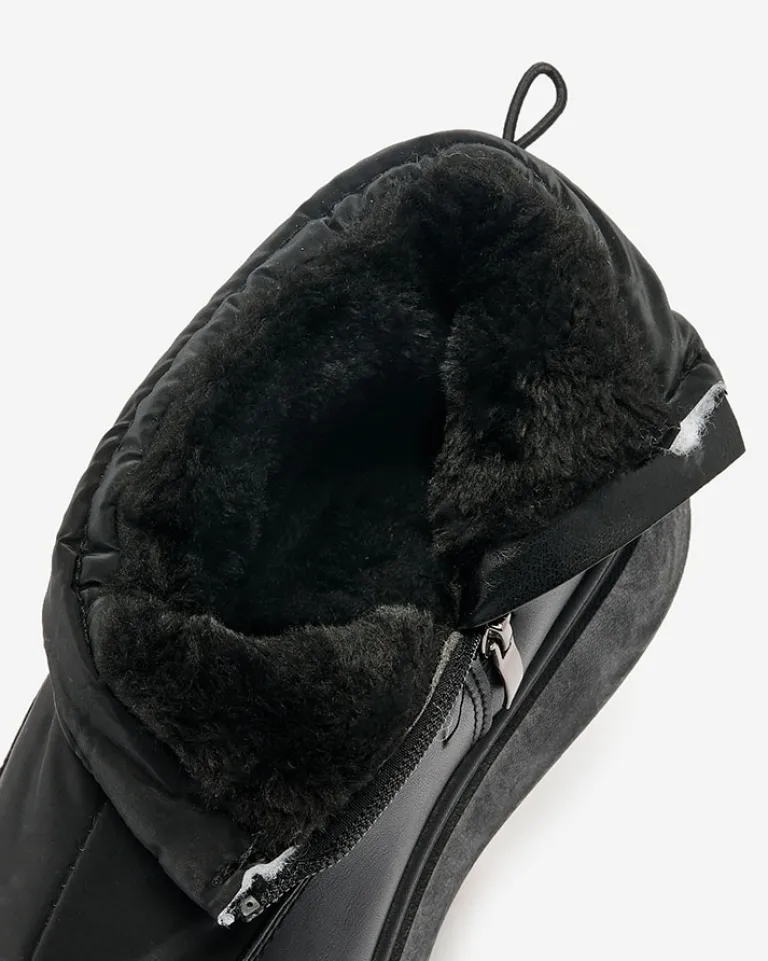 Sale Śniegowce damskie w m kolorze Fopinia Śniegowce|Botki Z Grubym Ociepleniem