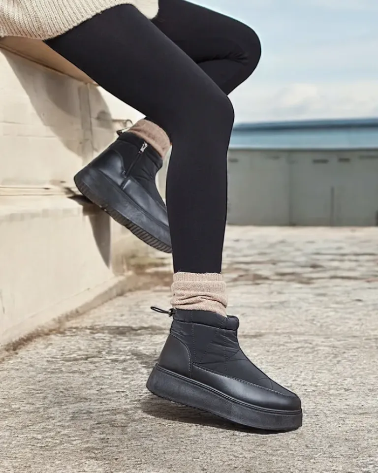 Sale Śniegowce damskie w m kolorze Fopinia Śniegowce|Botki Z Grubym Ociepleniem