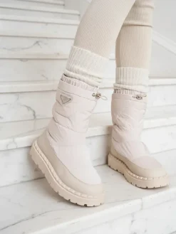 Online Śniegowce damskie Yoppella Śniegowce|Botki Z Grubym Ociepleniem