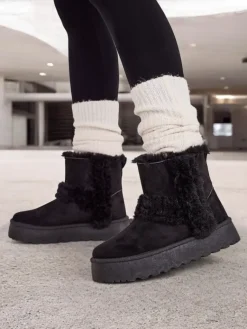 Sale Śniegowce damskie Rylly Śniegowce|Botki Z Delikatnym Ociepleniem