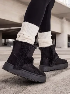 Sale Śniegowce damskie Rylly Śniegowce|Botki Z Delikatnym Ociepleniem