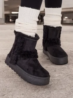 Sale Śniegowce damskie Rylly Śniegowce|Botki Z Delikatnym Ociepleniem