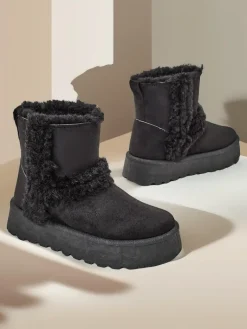 Sale Śniegowce damskie Rylly Śniegowce|Botki Z Delikatnym Ociepleniem