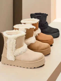 Sale Śniegowce damskie Rylly Śniegowce|Botki Z Delikatnym Ociepleniem