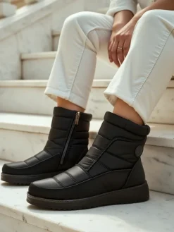 Sale Śniegowce damskie Fiegose Śniegowce|Botki Z Delikatnym Ociepleniem