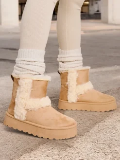 Clearance Śniegowce damskie Rylly Śniegowce|Botki Z Delikatnym Ociepleniem