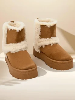 Clearance Śniegowce damskie Rylly Śniegowce|Botki Z Delikatnym Ociepleniem