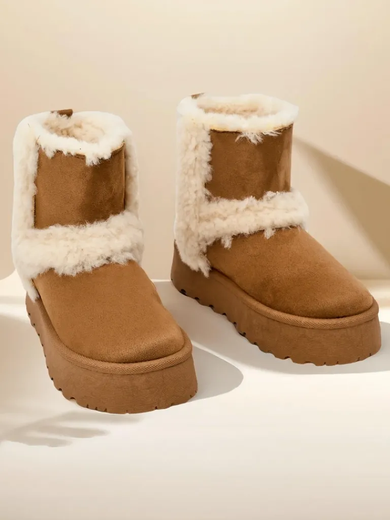 Clearance Śniegowce damskie Rylly Śniegowce|Botki Z Delikatnym Ociepleniem