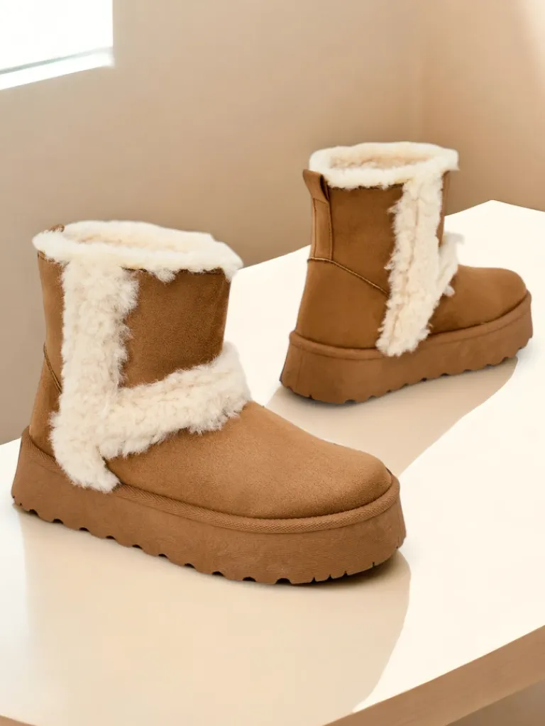 Clearance Śniegowce damskie Rylly Śniegowce|Botki Z Delikatnym Ociepleniem