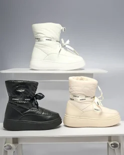 Discount Śniegowce damskie Alinnia Śniegowce|Botki Z Grubym Ociepleniem