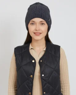 Clearance Ocieplana damska czapka Damskie Czapki I Kapelusze