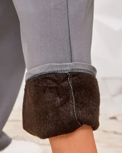 Online Ocieplane damskie spodnie typu bojówki Spodnie Cargo