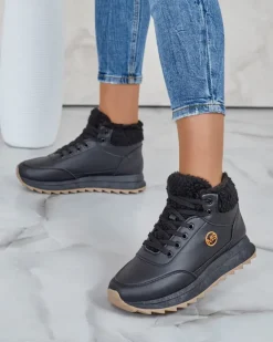 Best Ocieplane sneakersy damskie z futerkiem Frozit Damskie Ocieplane|Sneakersy