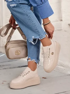 Best Ocieplane sneakersy damskie z futerkiem Rozit Damskie Ocieplane|Sneakersy