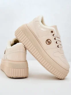 Best Ocieplane sneakersy damskie z futerkiem Rozit Damskie Ocieplane|Sneakersy