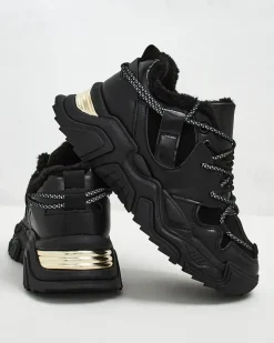 Clearance Ocieplane sneakersy damskie Cyrenna Damskie Ocieplane|Sneakersy