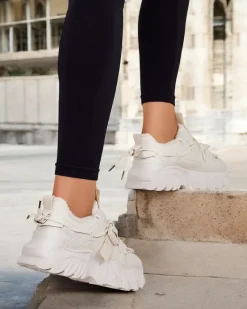 Clearance Ocieplane sneakersy damskie Losgos Damskie Ocieplane|Sneakersy