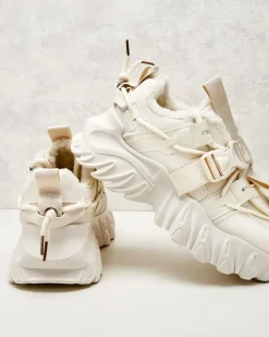 Clearance Ocieplane sneakersy damskie Losgos Damskie Ocieplane|Sneakersy