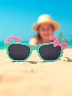 Okulary przeciwsłoneczne dziecięce z ozdobami Bunny Shine Chłopięce|Dziewczęce
