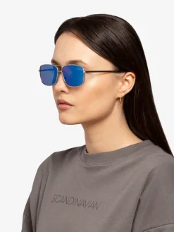 Outlet Okulary przeciwsłoneczne typu lustrzanki Damskie Okulary Przeciwsłoneczne