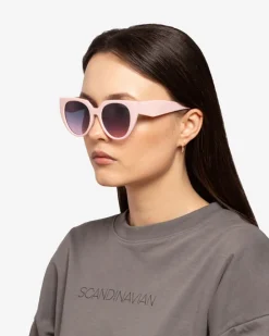 Sale Okulary przeciwsłoneczne a'la kocie oko Damskie Okulary Przeciwsłoneczne