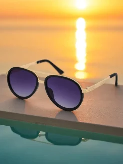 Discount Okulary przeciwsłoneczne w stylu "mucha" Muse Damskie Okulary Przeciwsłoneczne