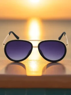 Discount Okulary przeciwsłoneczne w stylu "mucha" Muse Damskie Okulary Przeciwsłoneczne