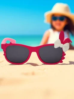 Online Okulary przeciwsłoneczne dziecięce z ozdobami Bunny Shine Chłopięce|Dziewczęce