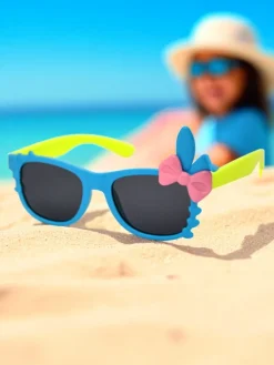 Sale Okulary przeciwsłoneczne dziecięce z ozdobami Bunny Shine Chłopięce|Dziewczęce