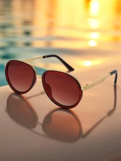 Sale Okulary przeciwsłoneczne w stylu "mucha" Muse Damskie Okulary Przeciwsłoneczne