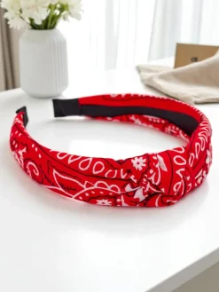 Discount Opaska do włosów wzorzysta Lena Damskie Akcesoria Do Włosów