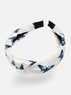 Sale Opaska do włosów w kratkę z motylami Butterfly Weave Damskie Akcesoria Do Włosów