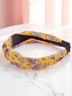 Clearance Opaska do włosów z pleceniem we wzorki Molly Twist Damskie Akcesoria Do Włosów