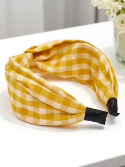 Opaska do włosów w kratkę Claras Damskie Akcesoria Do Włosów