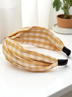 Sale Opaska do włosów w kratkę Claras Damskie Akcesoria Do Włosów