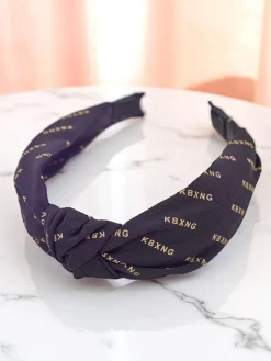 Clearance Opaska do włosów z pleceniem we wzorki Grafity Boom Damskie Akcesoria Do Włosów