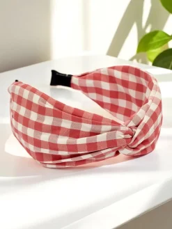 New Opaska do włosów w kratkę Claras Damskie Akcesoria Do Włosów