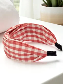 New Opaska do włosów w kratkę Claras Damskie Akcesoria Do Włosów