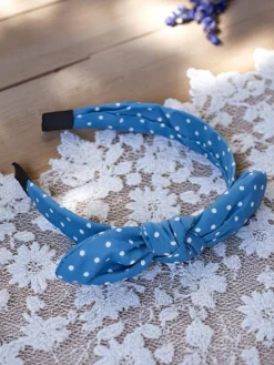 Discount Opaska do włosów z kokardką w kropeczki Lilka Damskie Akcesoria Do Włosów