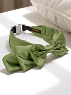 Hot Opaska do włosów satynowa z kokardką Celine Damskie Akcesoria Do Włosów