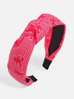 Best Opaska do włosów z pleceniem w kratkę i misie Damskie Akcesoria Do Włosów