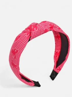 Best Opaska do włosów z pleceniem w kratkę i misie Damskie Akcesoria Do Włosów