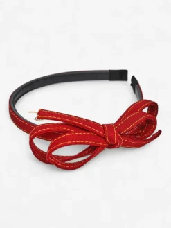 Best Opaska do włosów z kokardką Denim Style Damskie Akcesoria Do Włosów