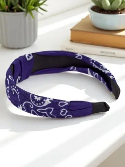 Best Opaska do włosów wzorzysta Lena Damskie Akcesoria Do Włosów